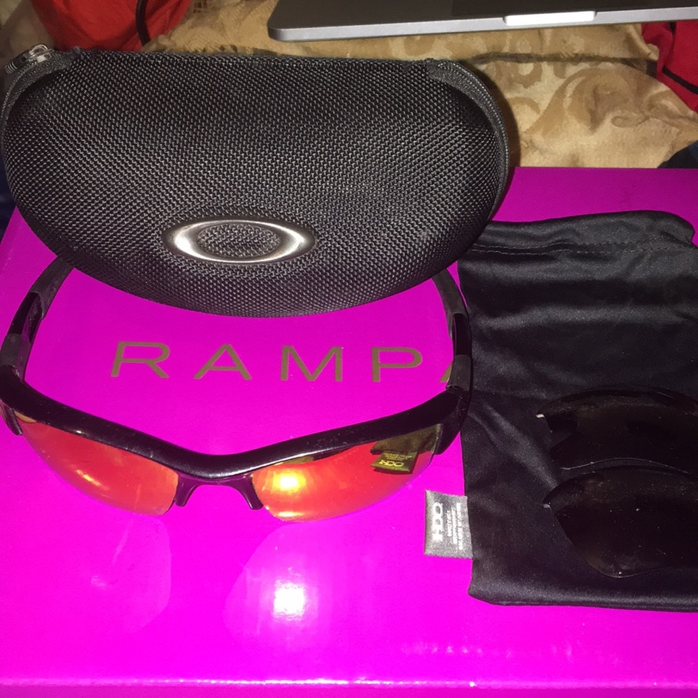 Oakley Flak Jacket Sunglass with extra lenses